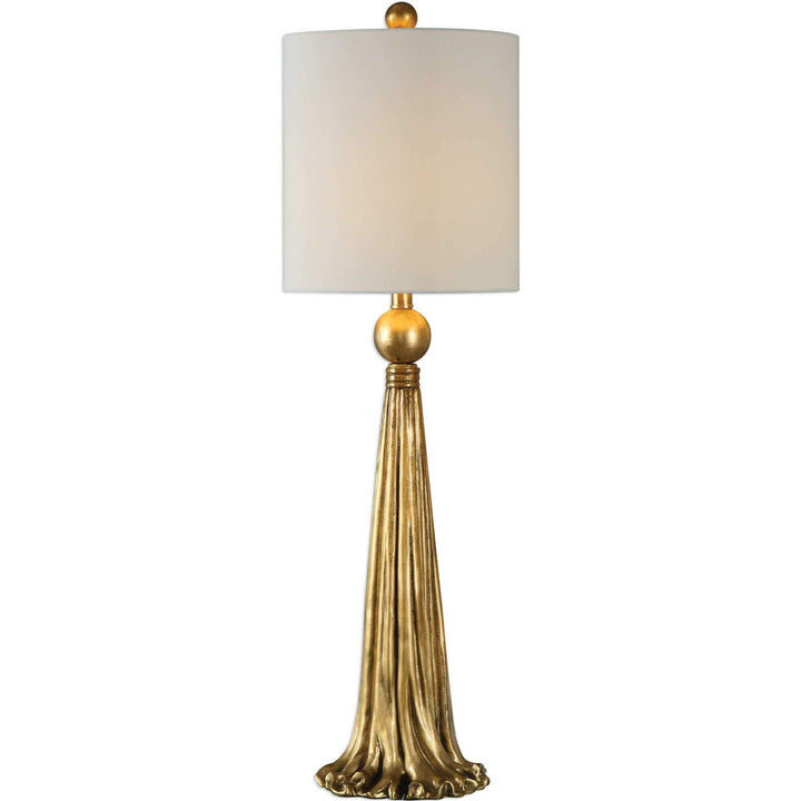 GILDED TASSEL BUFFET LAMP