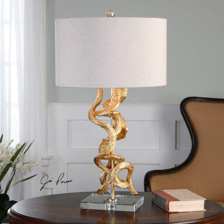 GILDED VINES LAMP