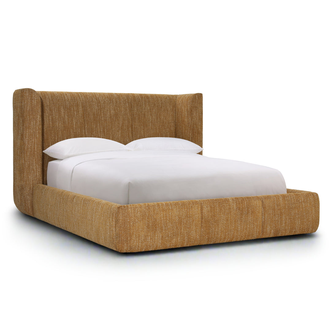 GINGER UPHOLSTERED PLATFORM BED