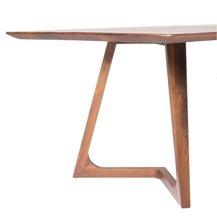 GODENZA DINING TABLE: WALNUT