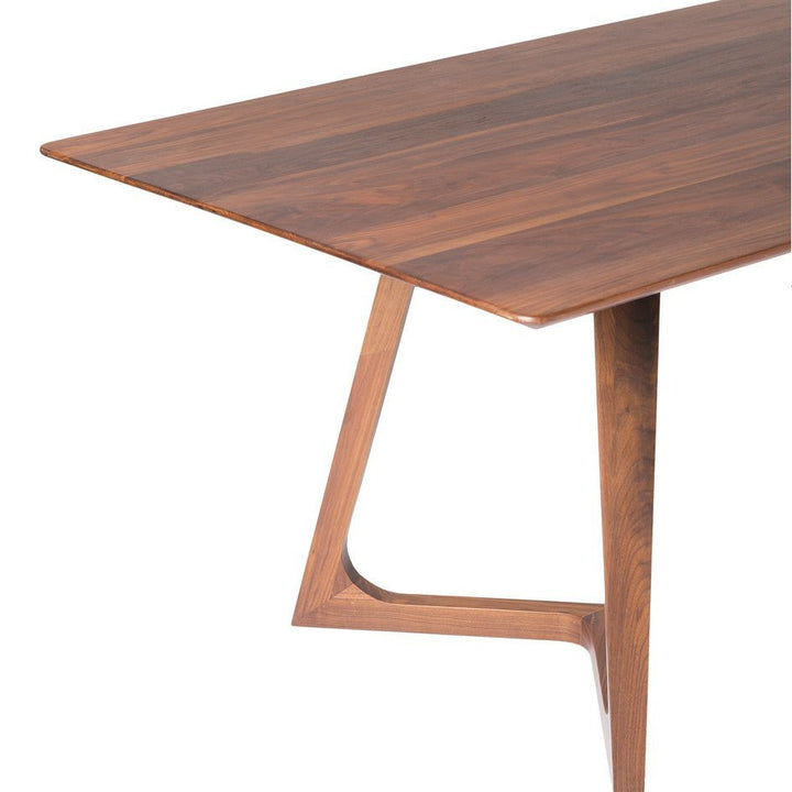 GODENZA DINING TABLE: WALNUT