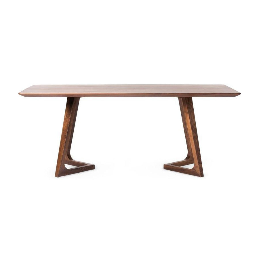 GODENZA DINING TABLE: WALNUT