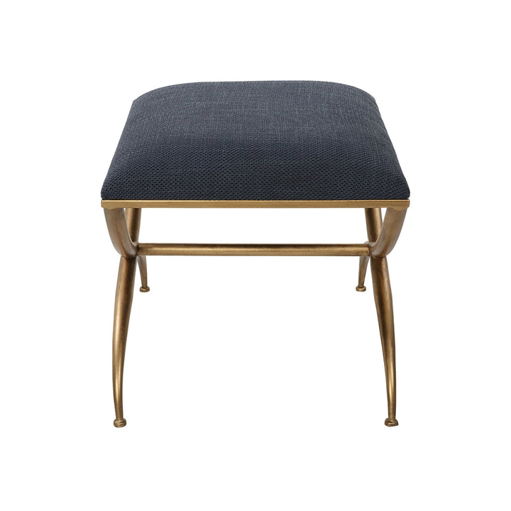 GOLD CROSSING SMALL BENCH: NAVY