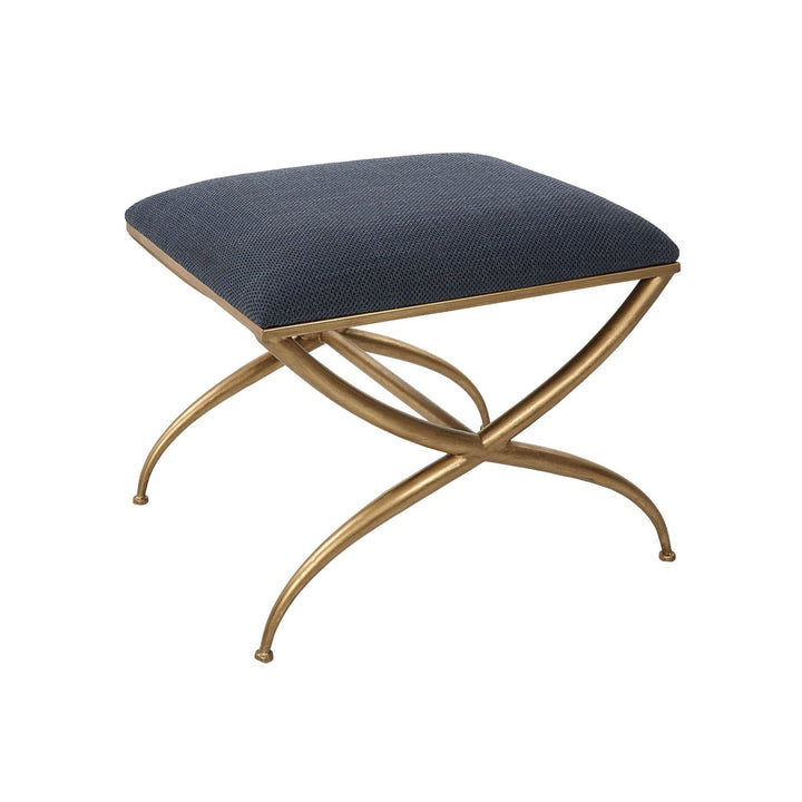 GOLD CROSSING SMALL BENCH: NAVY