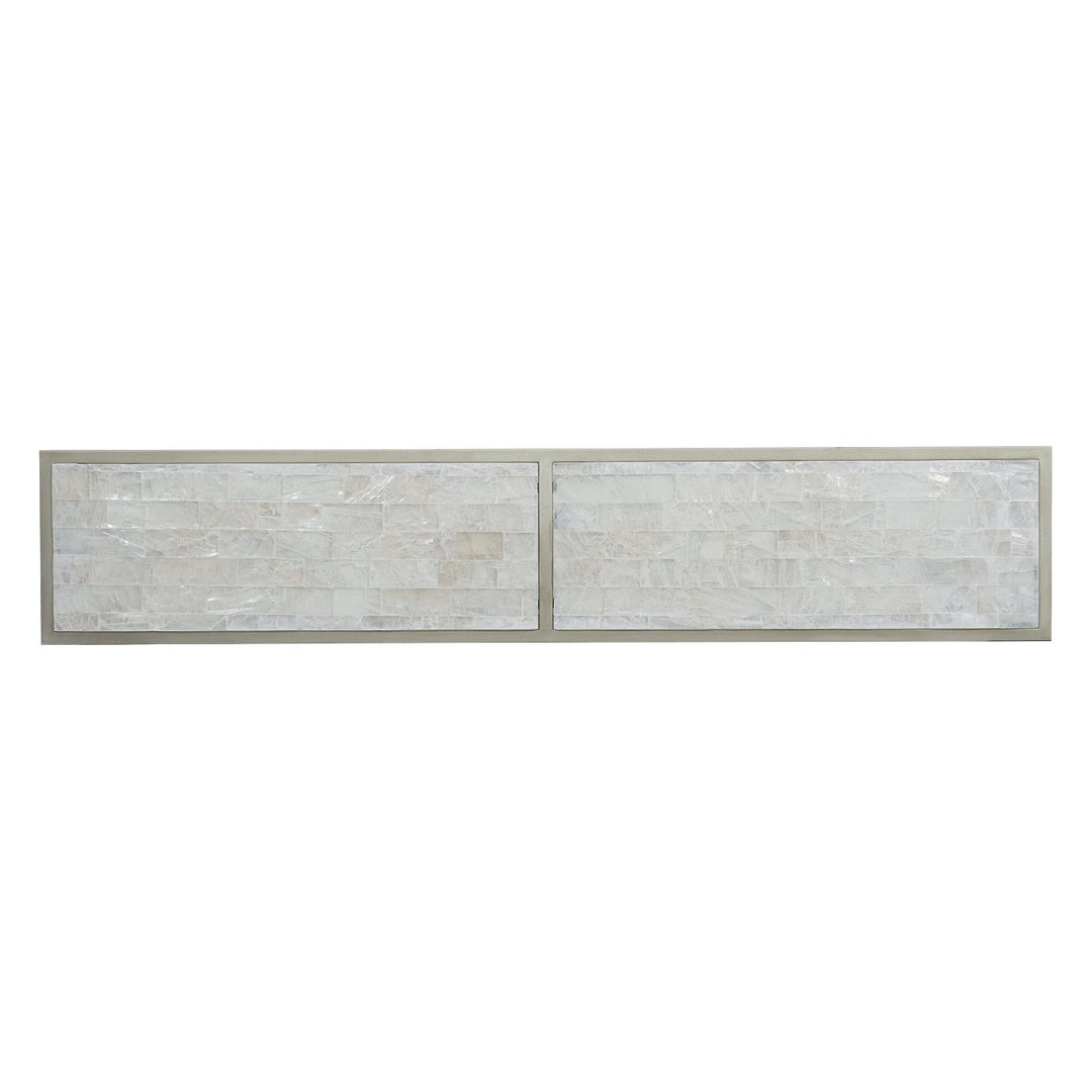 GOLDEN GATE GYPSUM STONE CONSOLE TABLE