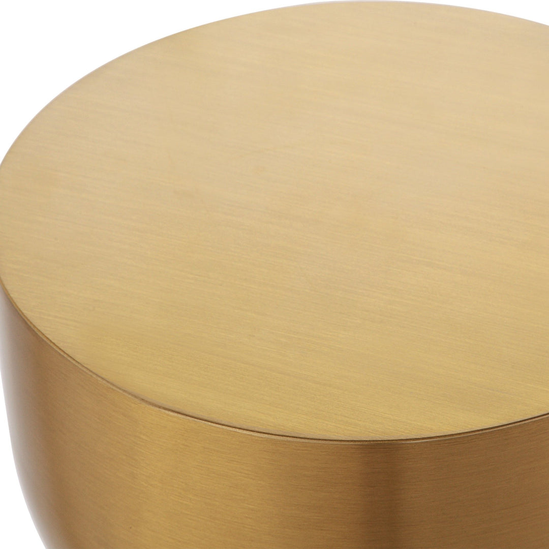 GOLDEN VESSEL MODERN ACCENT TABLE