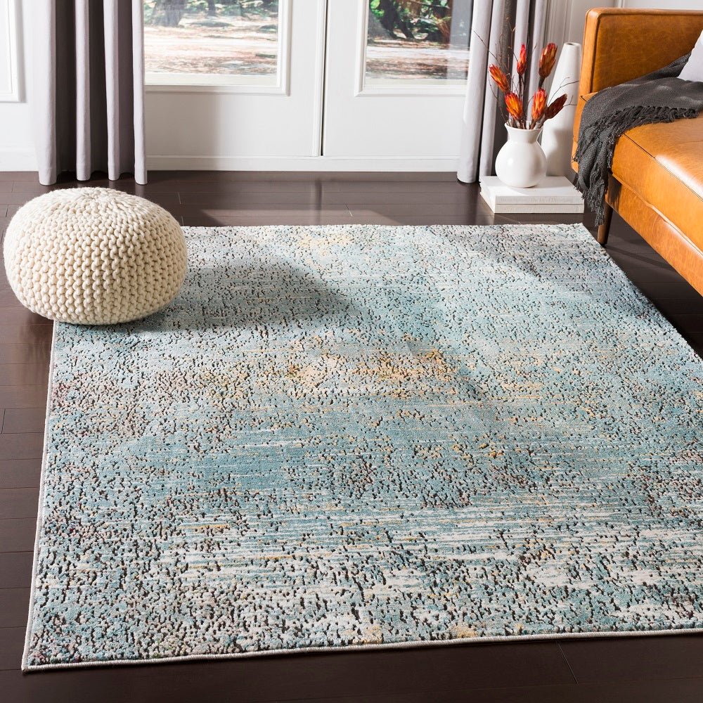 GREGOS RUG: AQUA