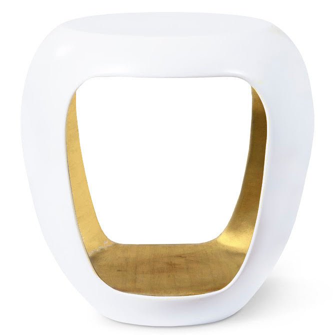 GROTTO SIDE TABLE: GOLD LEAF