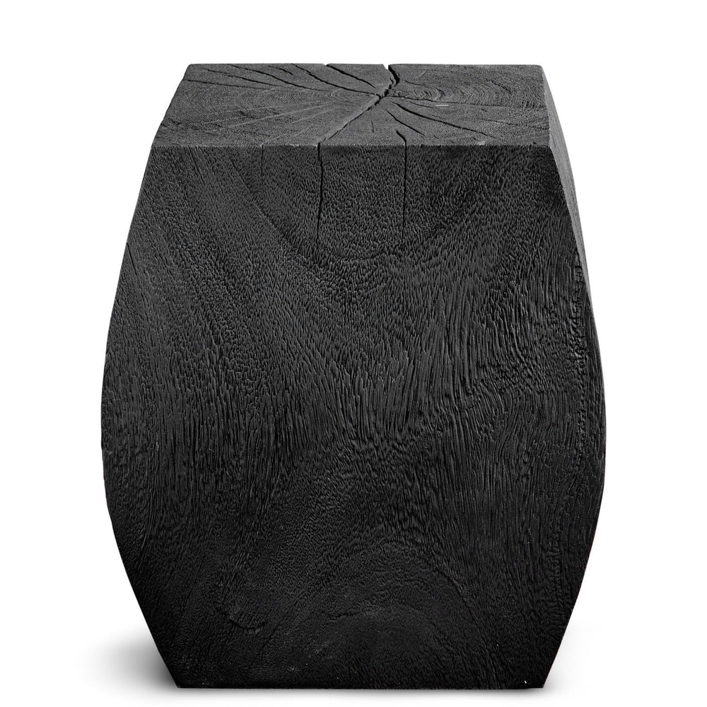 GROVE ACCENT STOOL: BLACK