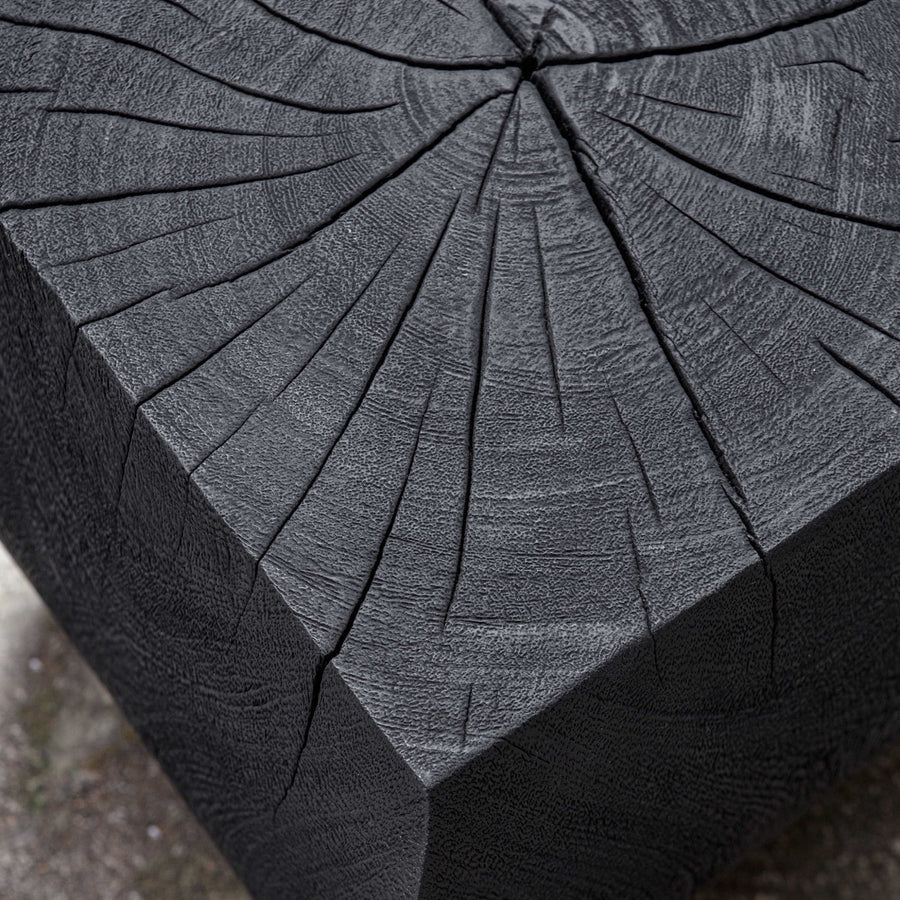 GROVE ACCENT STOOL: BLACK