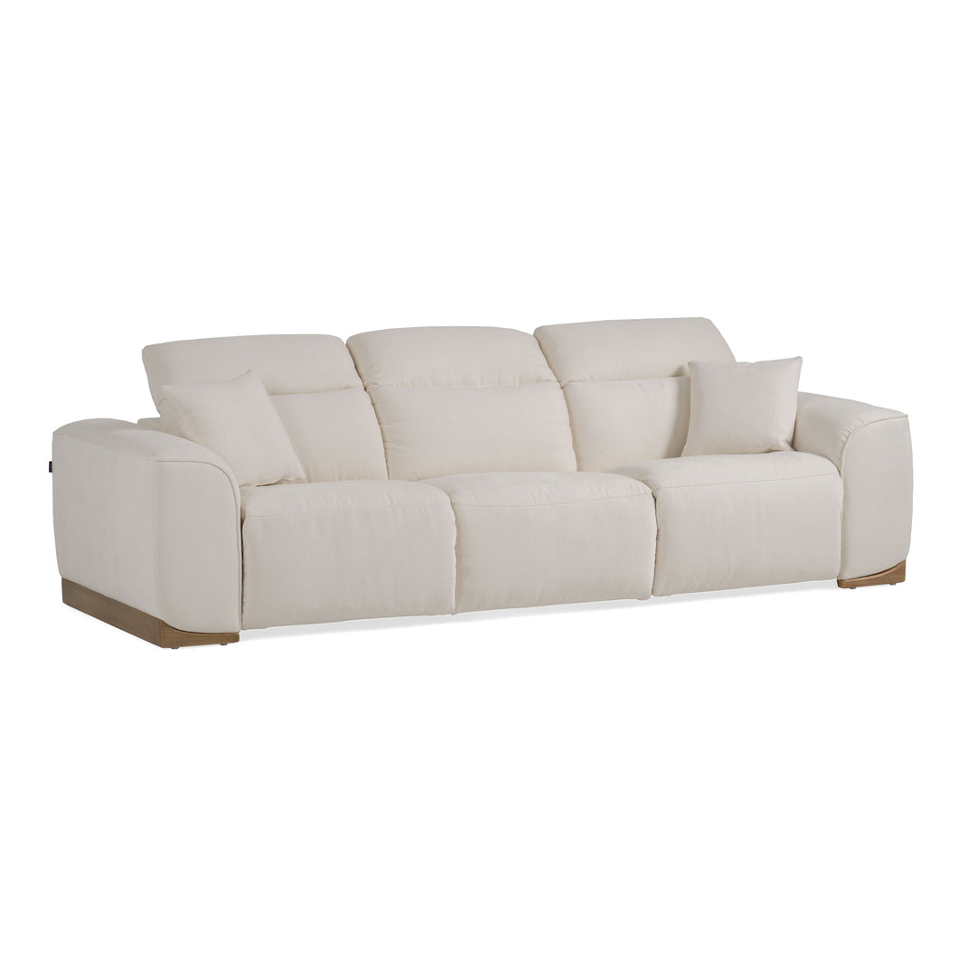 HAGERTY OFF-WHITE POWER RECLINER SOFA