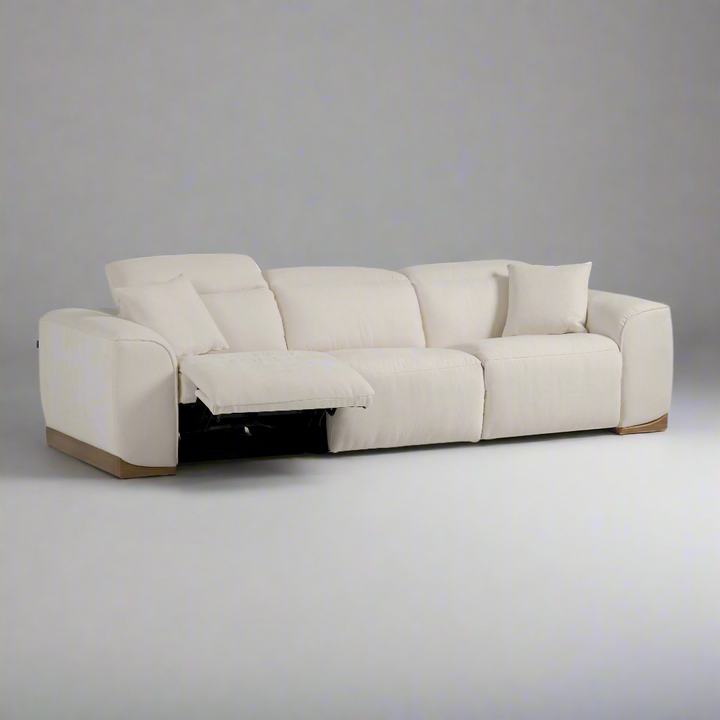 HAGERTY OFF-WHITE POWER RECLINER SOFA