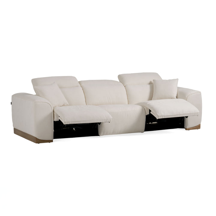 HAGERTY OFF-WHITE POWER RECLINER SOFA