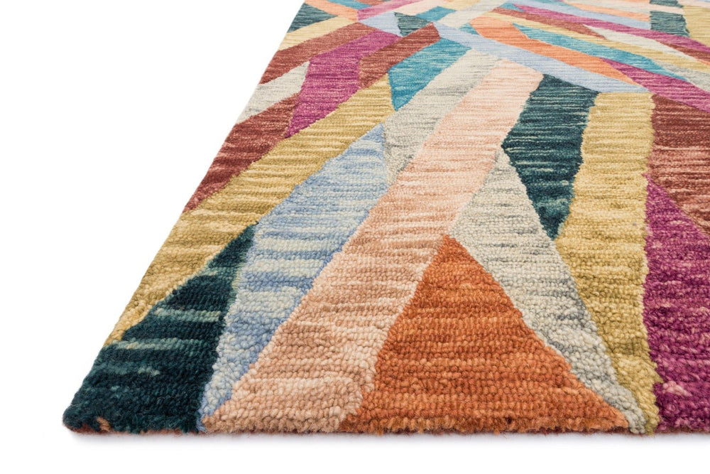 HALLU 02 HOOKED WOOL RUG