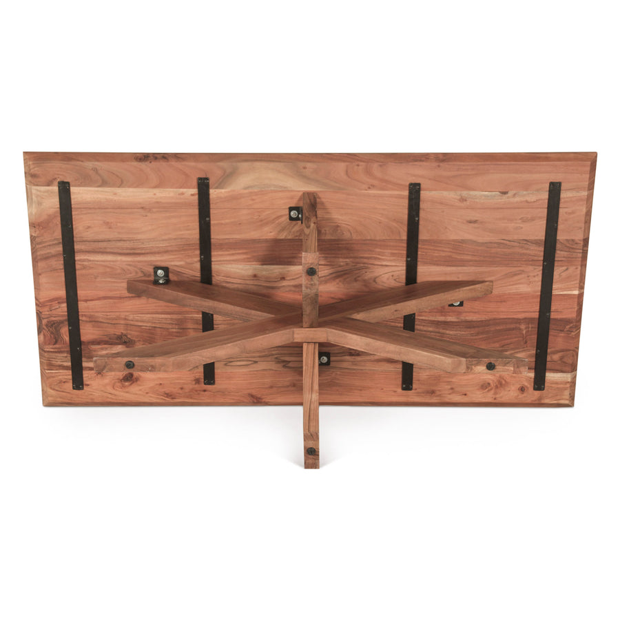 HAWKE WEATHERED ACACIA DINING TABLE
