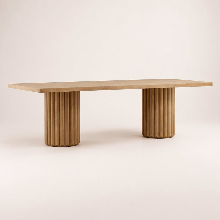 HENDRIX LIGHT WOOD DINING TABLE