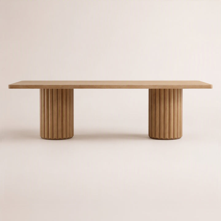 HENDRIX LIGHT WOOD DINING TABLE