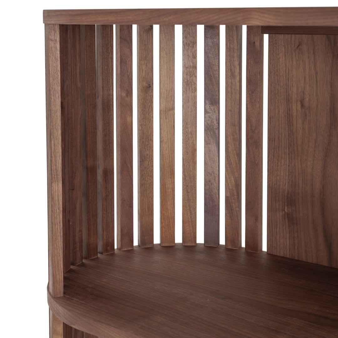 HENRICH BOOKSHELF: WALNUT