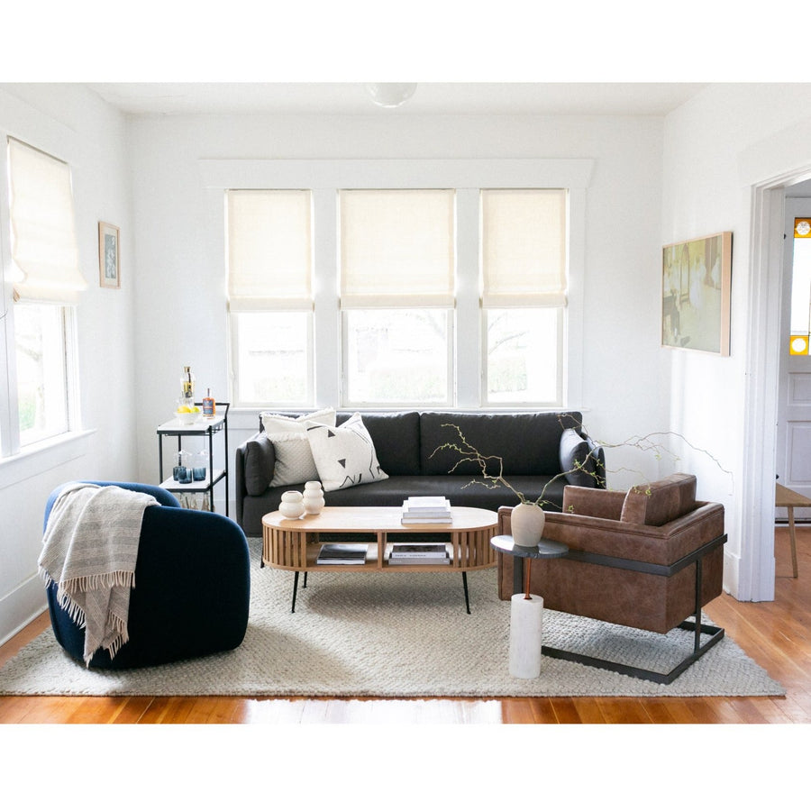 HENRICH COFFEE TABLE: LIGHT OAK