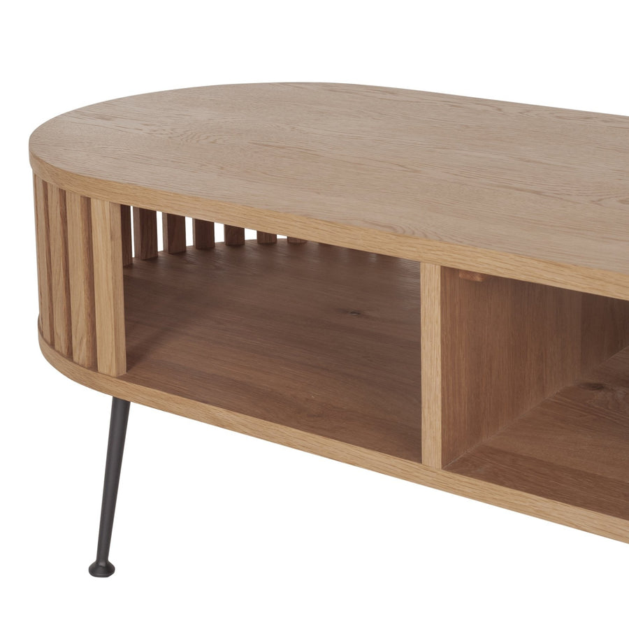 HENRICH COFFEE TABLE: LIGHT OAK