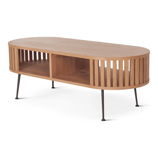 HENRICH COFFEE TABLE: LIGHT OAK