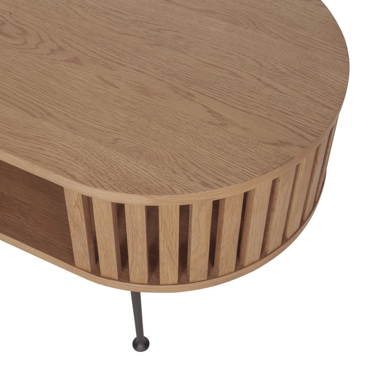 HENRICH COFFEE TABLE: LIGHT OAK