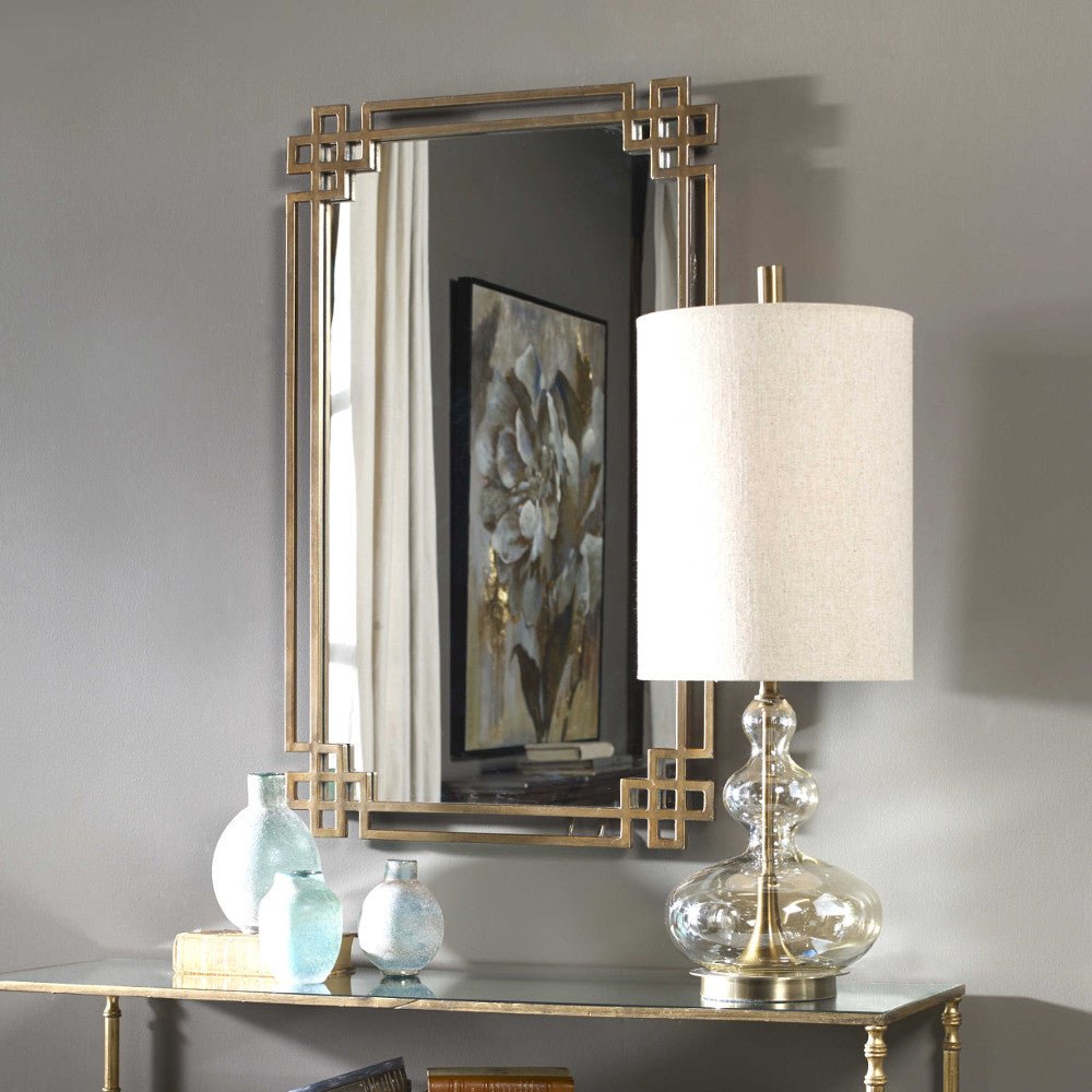 HERA ANTIQUE GOLD VANITY MIRROR