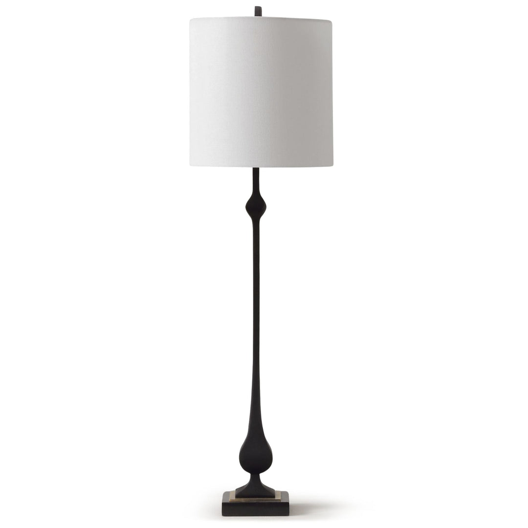 HIGHTOWER BLACK BUFFET LAMP