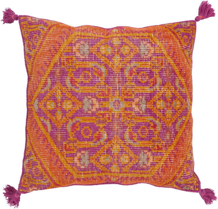 HILO PILLOW: FUCHSIA, ORANGE