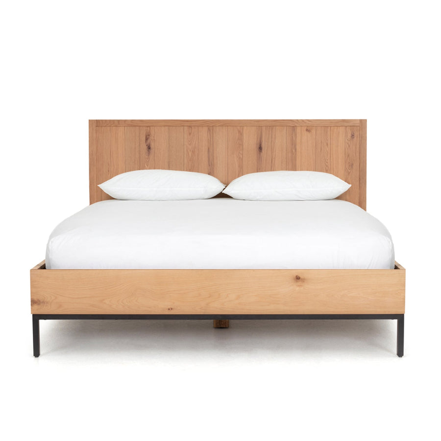 HOLSTED NATURAL OAK PLATFORM BEDBEDBrownYC - 1011 - 24