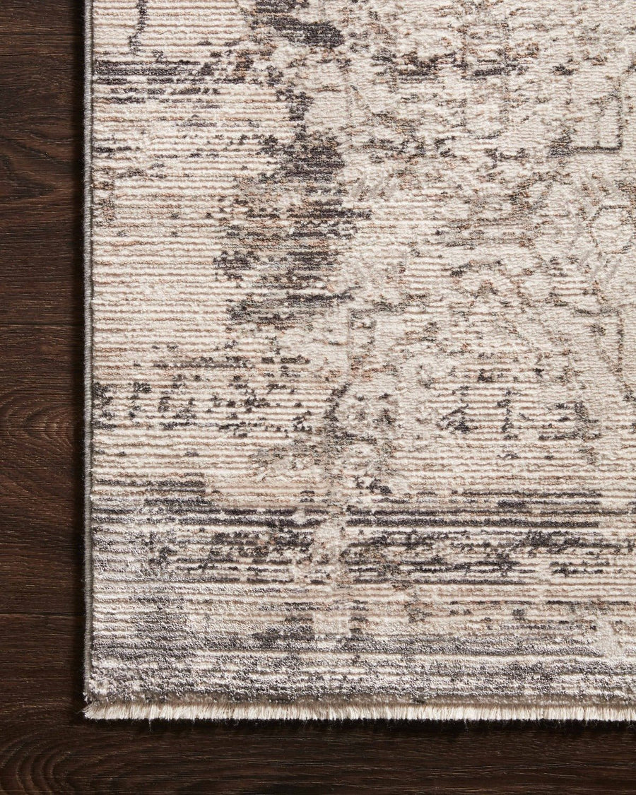 HOMAGE 01 RUG: GRAPHITE / BEIGE