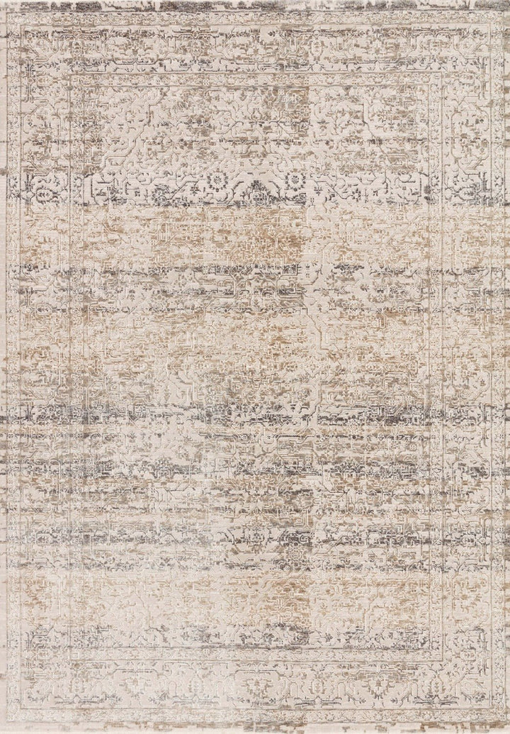 HOMAGE 02 RUG: BEIGE / GREY