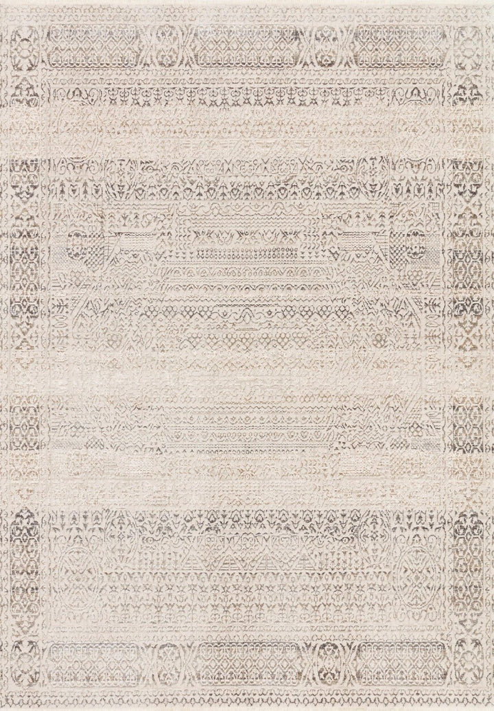 HOMAGE 05 RUG: IVORY / SILVER