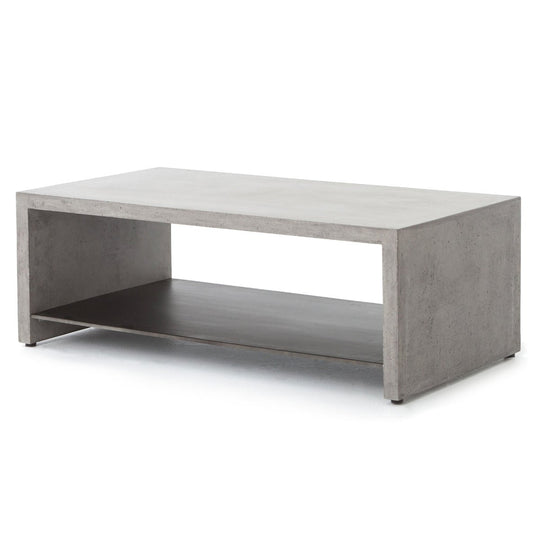 HUGO CONCRETE COFFEE TABLE: DARK GREY