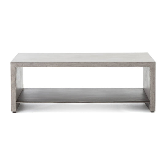 HUGO CONCRETE COFFEE TABLE: DARK GREY