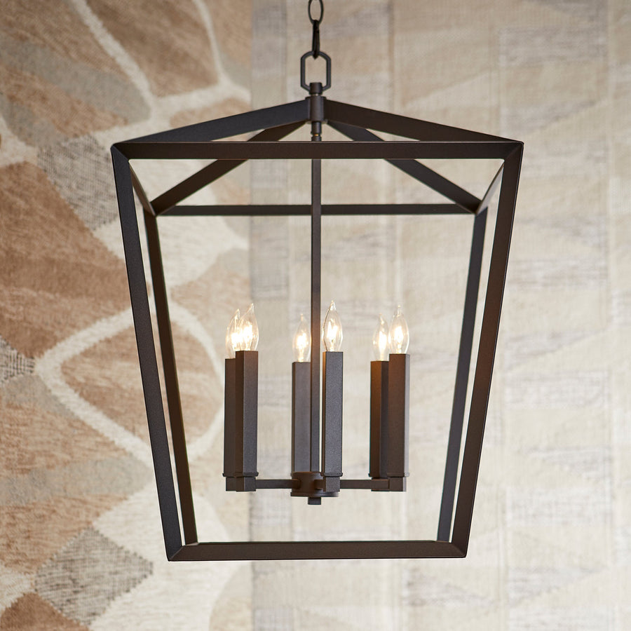 HYPERION 6 LIGHT CHANDELIER