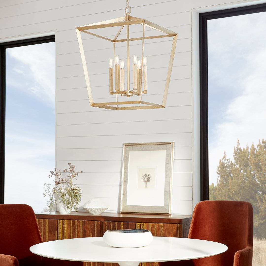 HYPERION 6 LIGHT CHANDELIER