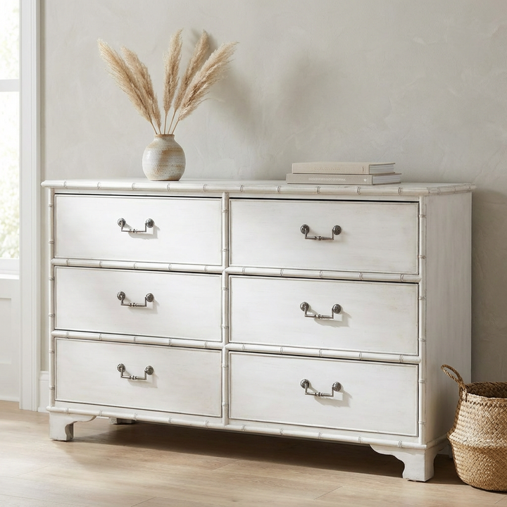 CHARLESTON DRESSER: WHITE HERON