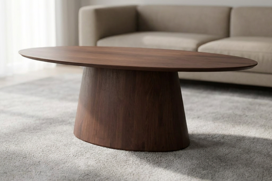 ILSA 86" OVAL DINING TABLE