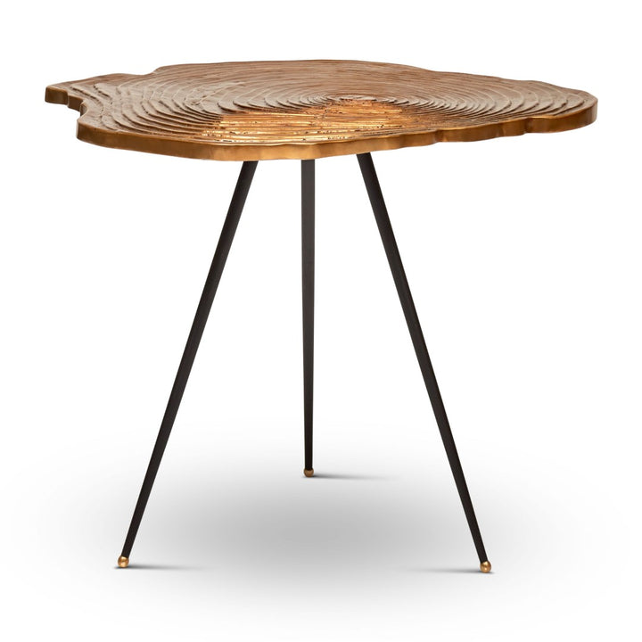 EASTON BRASS FREE FORM END TABLE Default Title