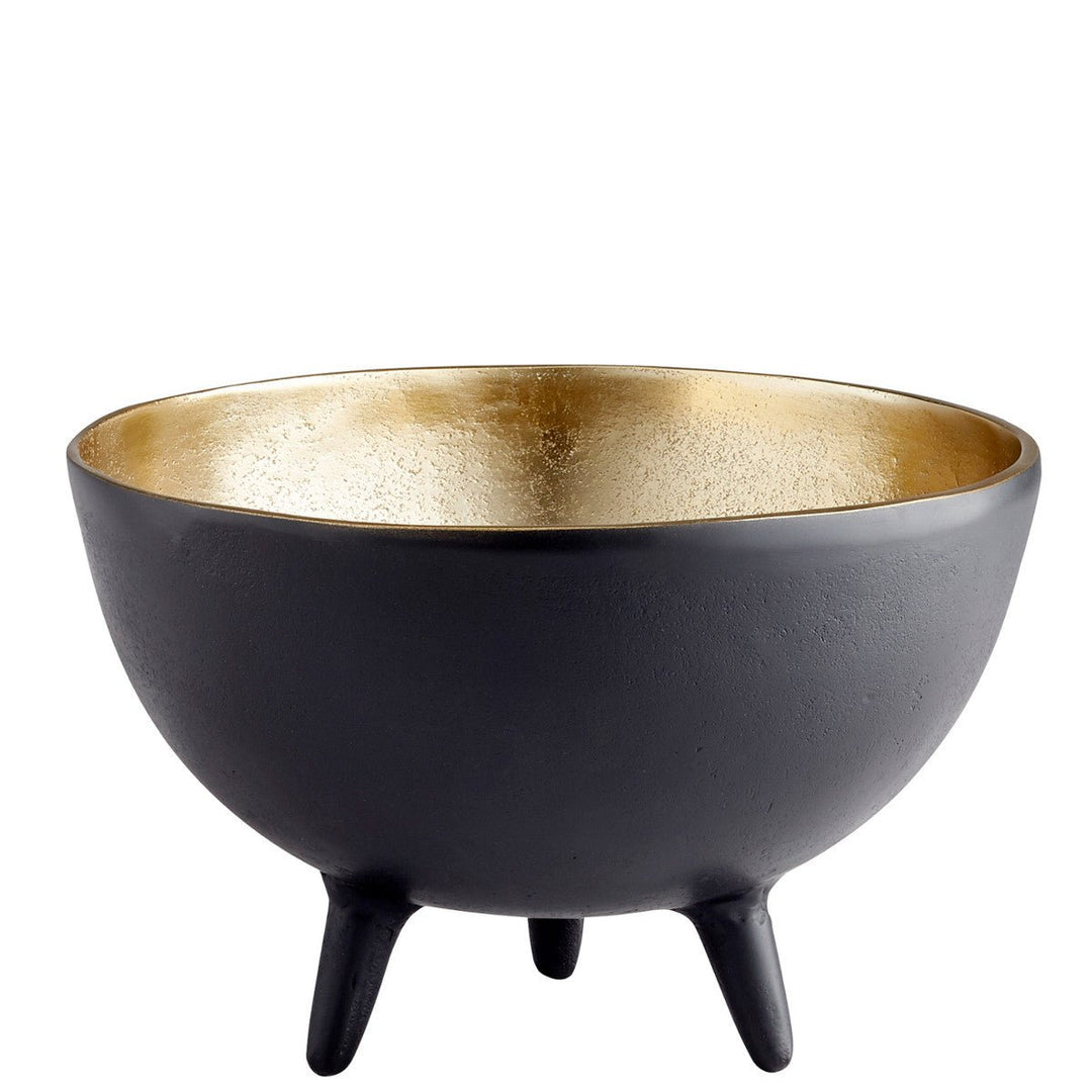 INCA BLACK + GOLD ALUMINUM BOWLS