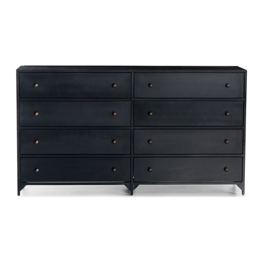 INDUSTRIAL BLACK METAL DRESSER