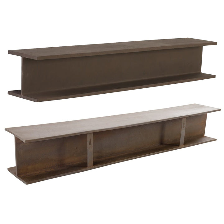 INDUSTRIAL I - BEAM WALL SHELF