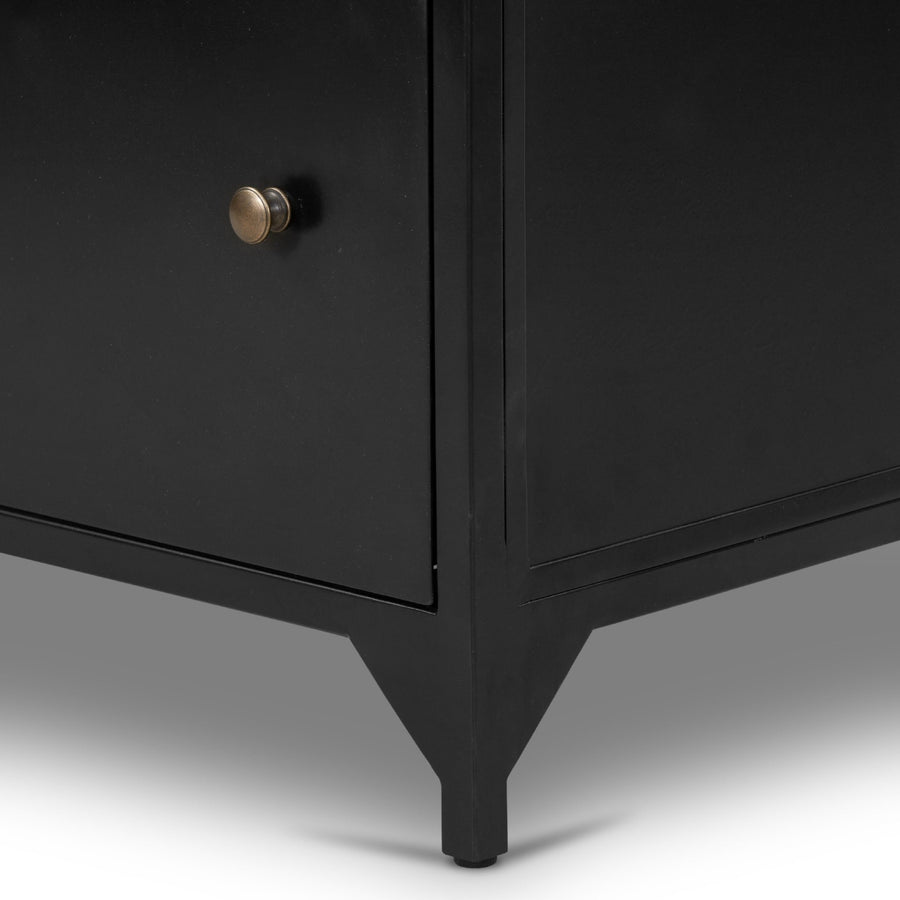 INDUSTRIAL IRON NIGHTSTAND