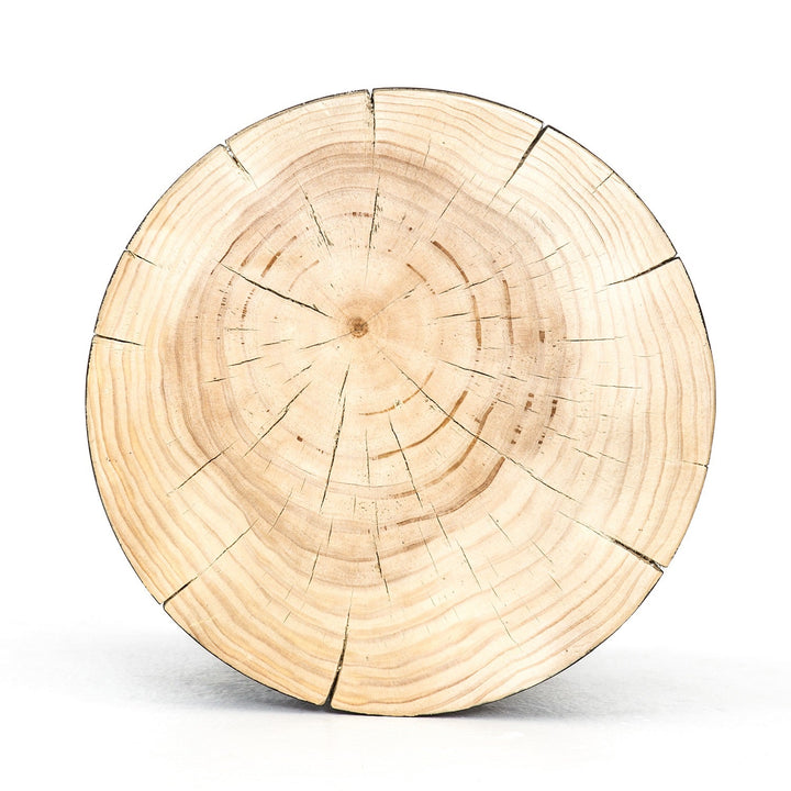 INEZ BLACK PINE DRUM TABLE