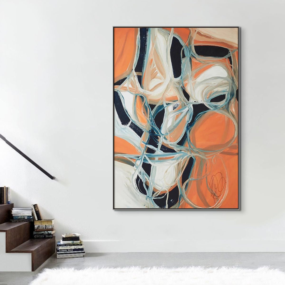 "INTERSECTING THOUGHTS" CANVAS ART