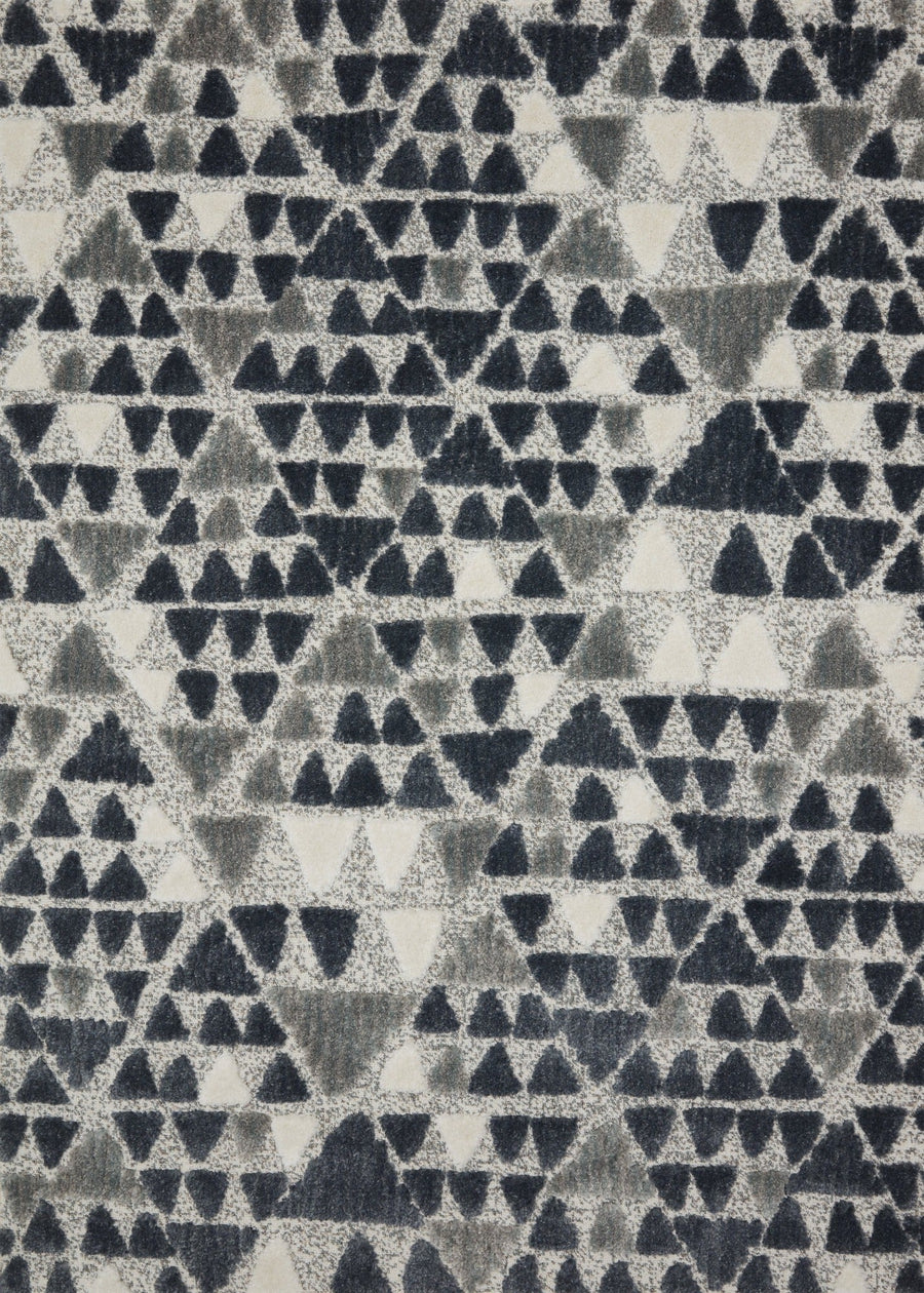 IRVING RUG: INK BLUE, WHITE, SLATE