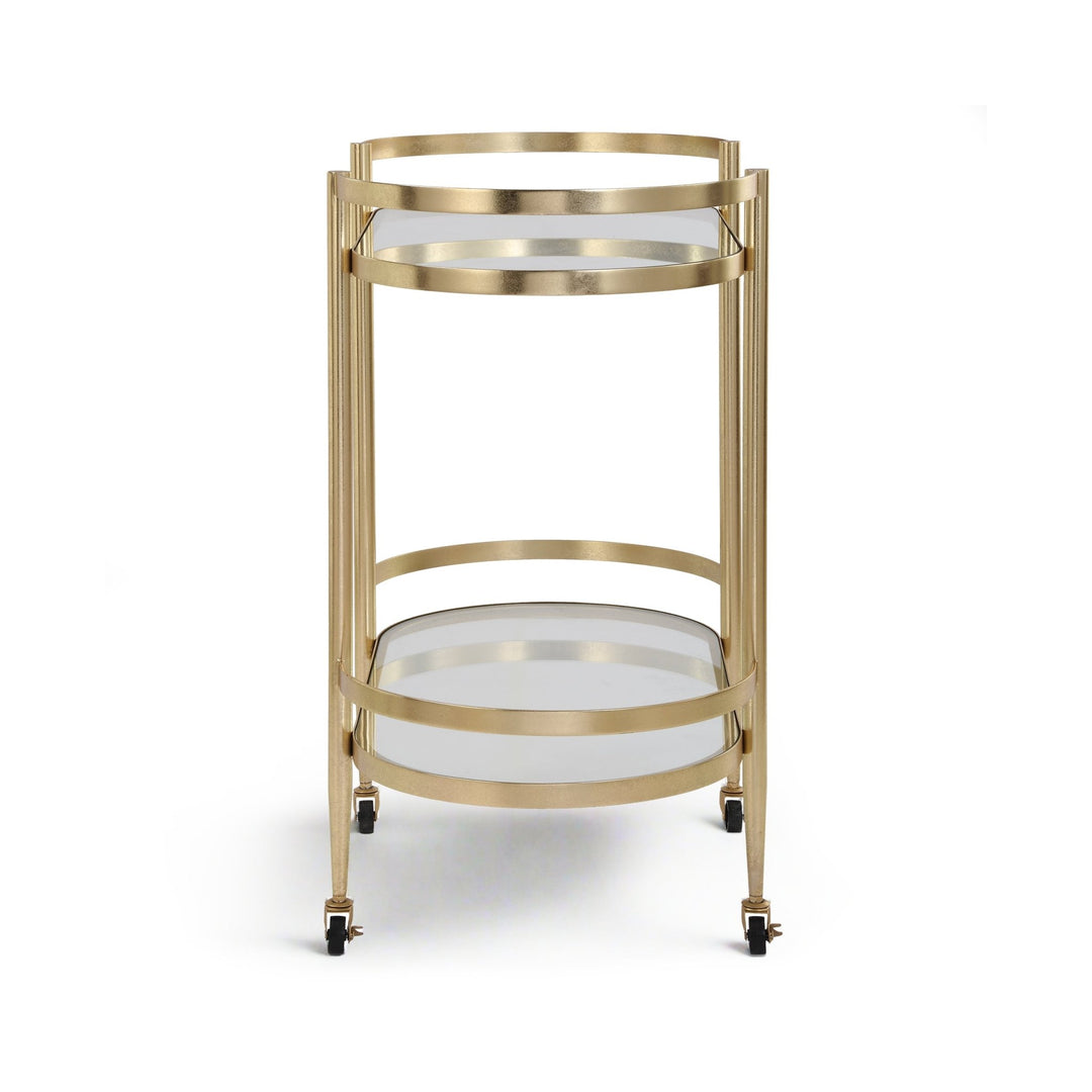 ISABELLE GOLD BAR CART