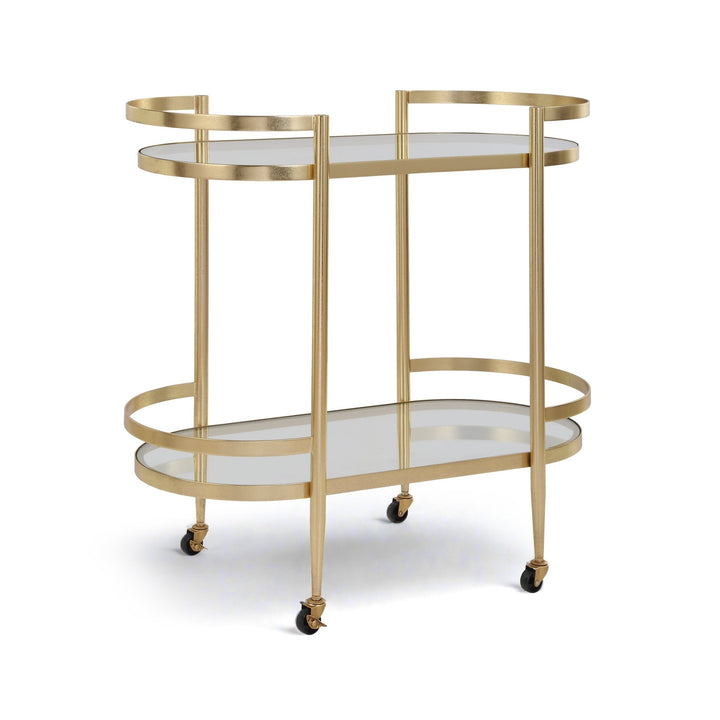 ISABELLE GOLD BAR CART