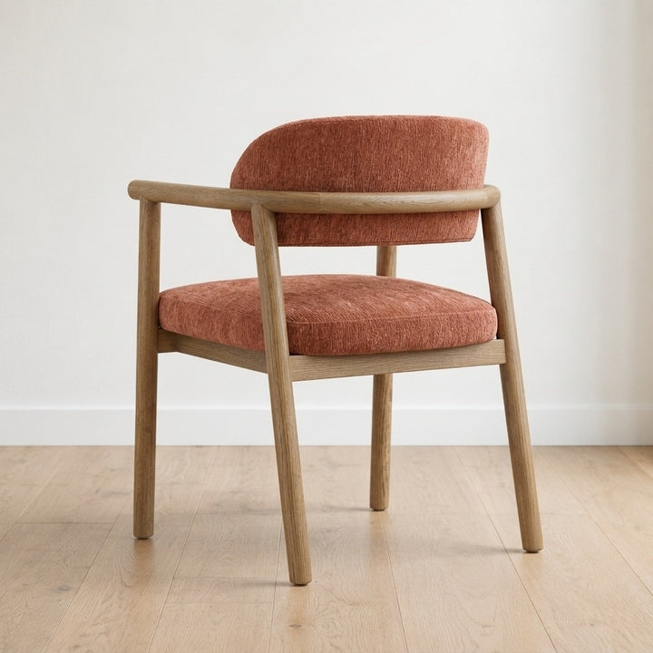 ISSA CHENILLE UPHOLSTERED DINING CHAIR